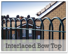 Interlaced Bow Top Railings
